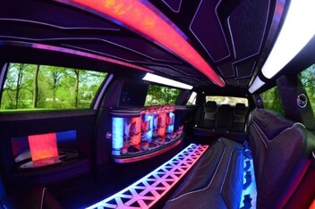 Akron Limousine Inside
