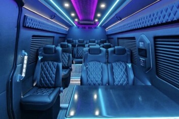 Akron Sprinter Bus Interior