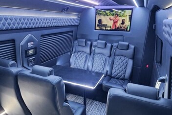 Akron Sprinter Van Interior