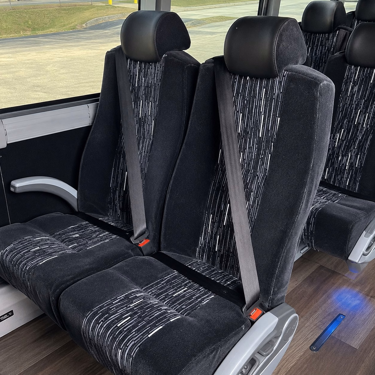akron airport transfer charter bus rentals