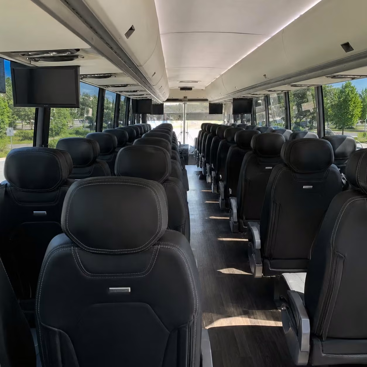 akron concert music festival bus rentals