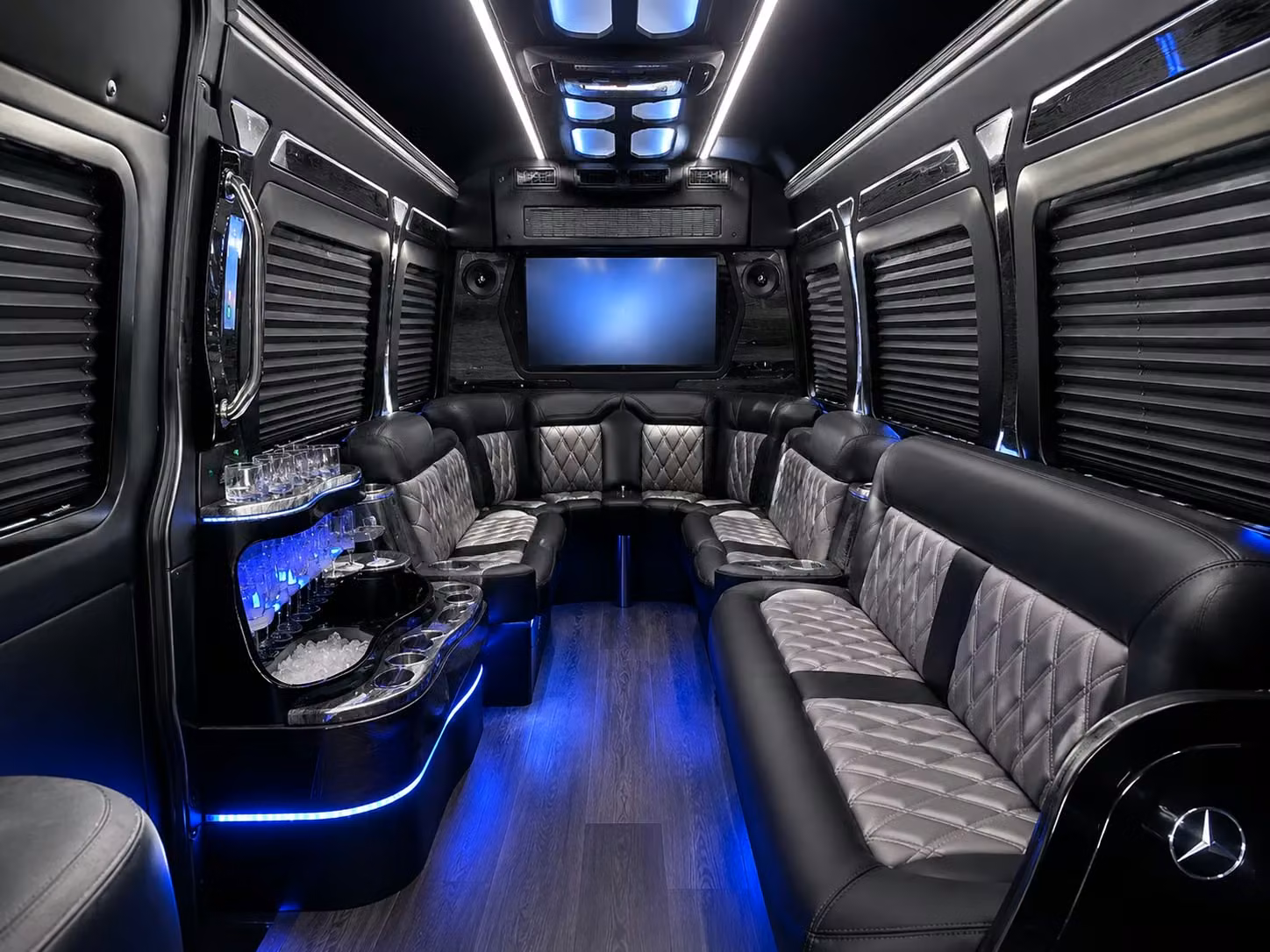 bus rental options for akron trips