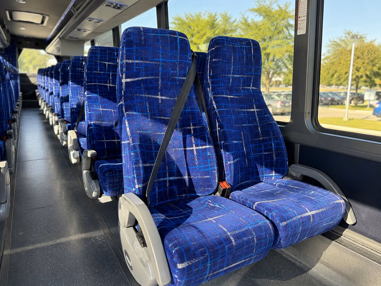choosing the right bus size for your akron wedding depends on your headcount and venue