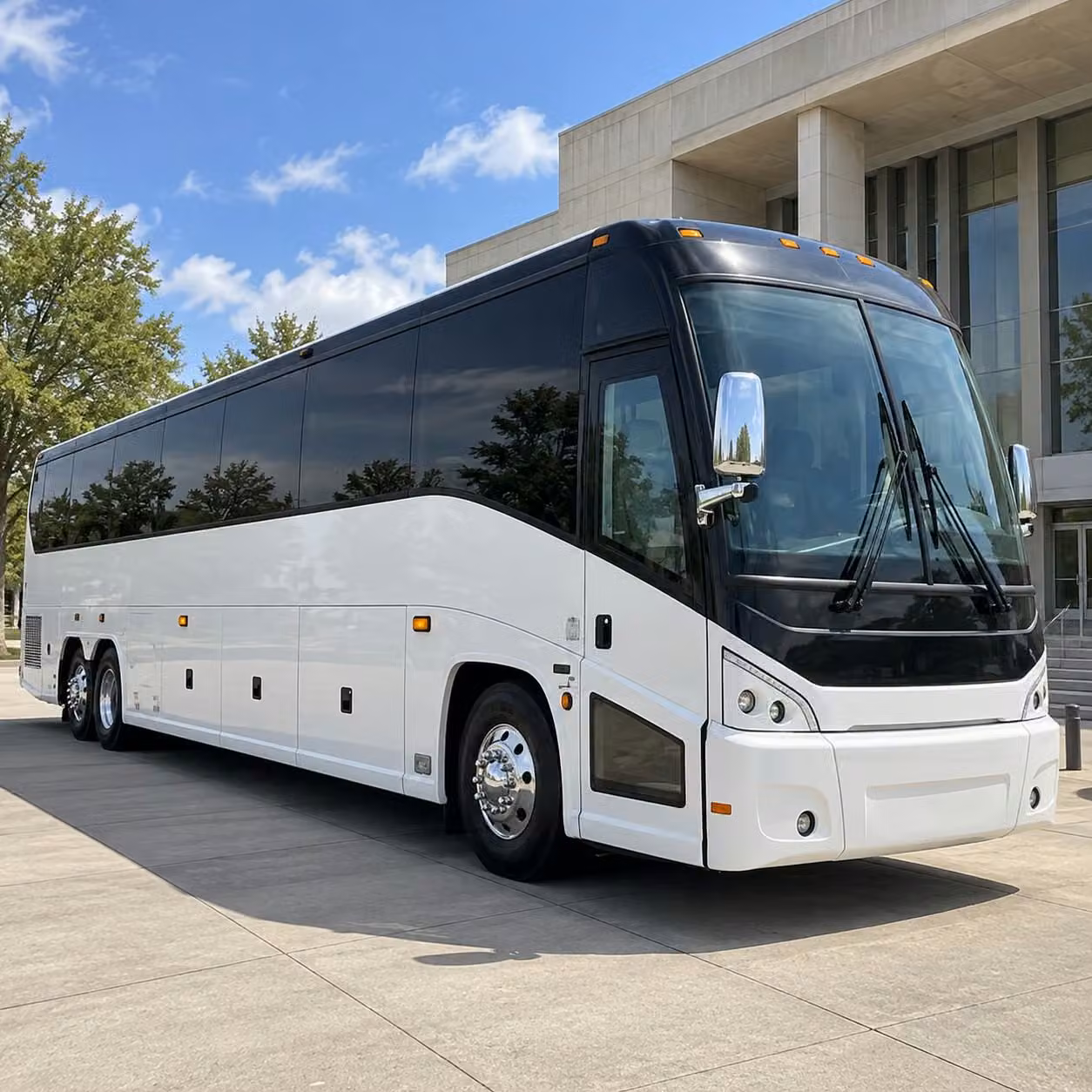 cleveland browns and guardians fan bus rentals from akron